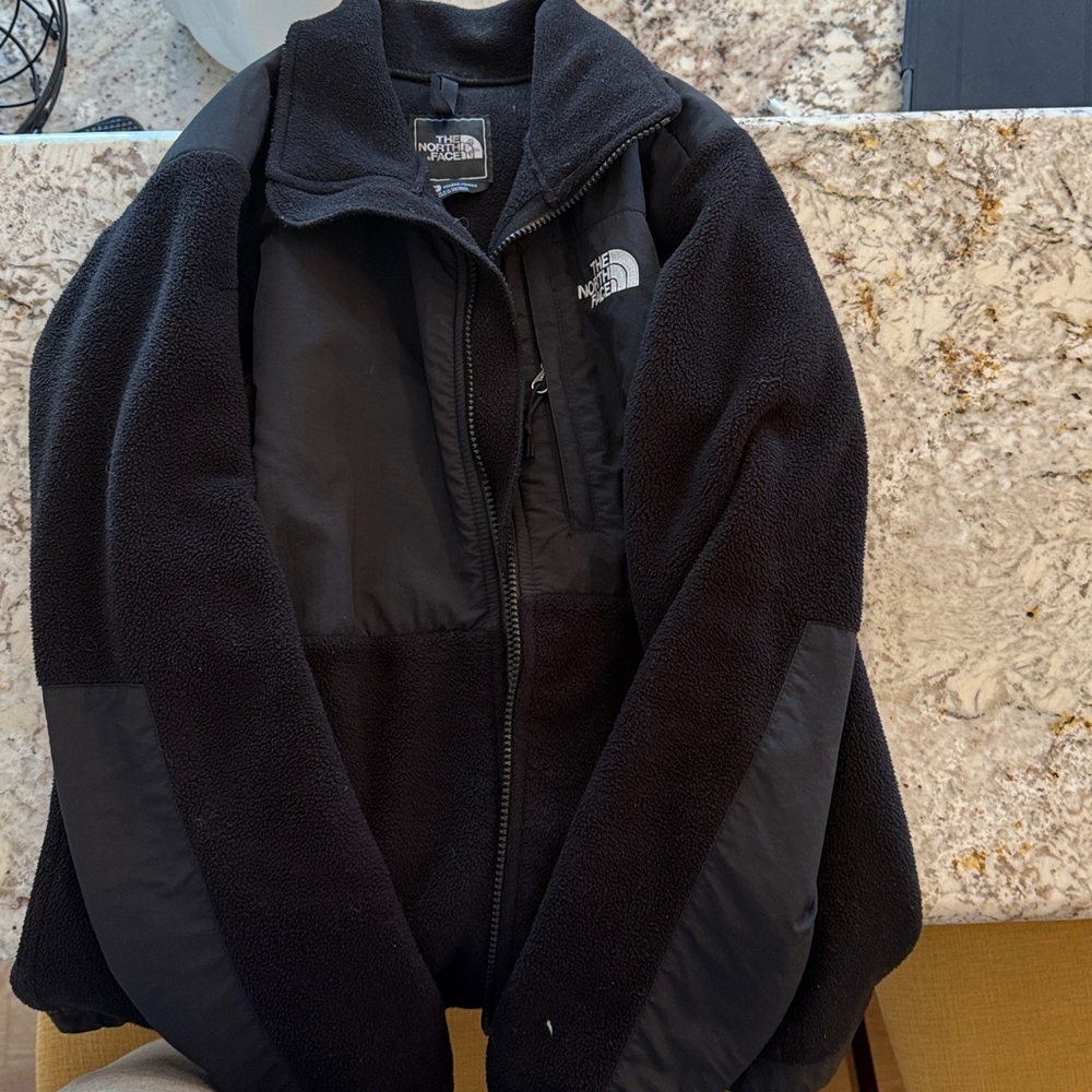 The North Face Black Denali Full-Zip Fleece Jacket